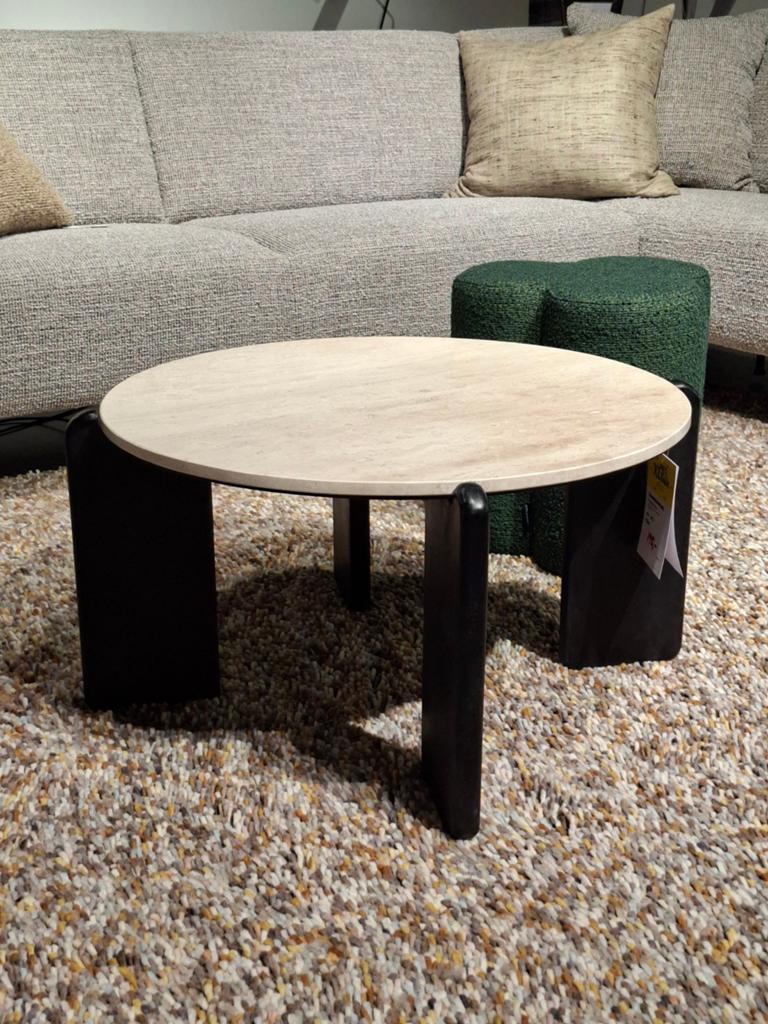 Showroommodel Montel Salontafel Moly marmer, Huis en Inrichting, Tafels | Salontafels, Nieuw, Minder dan 50 cm, 50 tot 100 cm