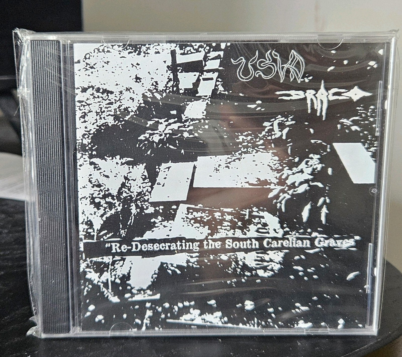 Usva / Draco - Re-Desecrating the South Carelian CD Nieuw, Ophalen, Nieuw in verpakking