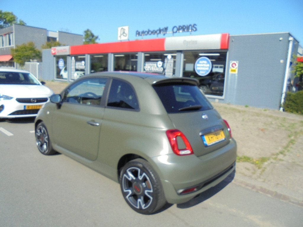 Fiat 500 0.9 TwinAir Turbo Sport Incl Bovag Garantie, Verde, 12 maanden, Gebruikt, Leder en Stof, 905 kg