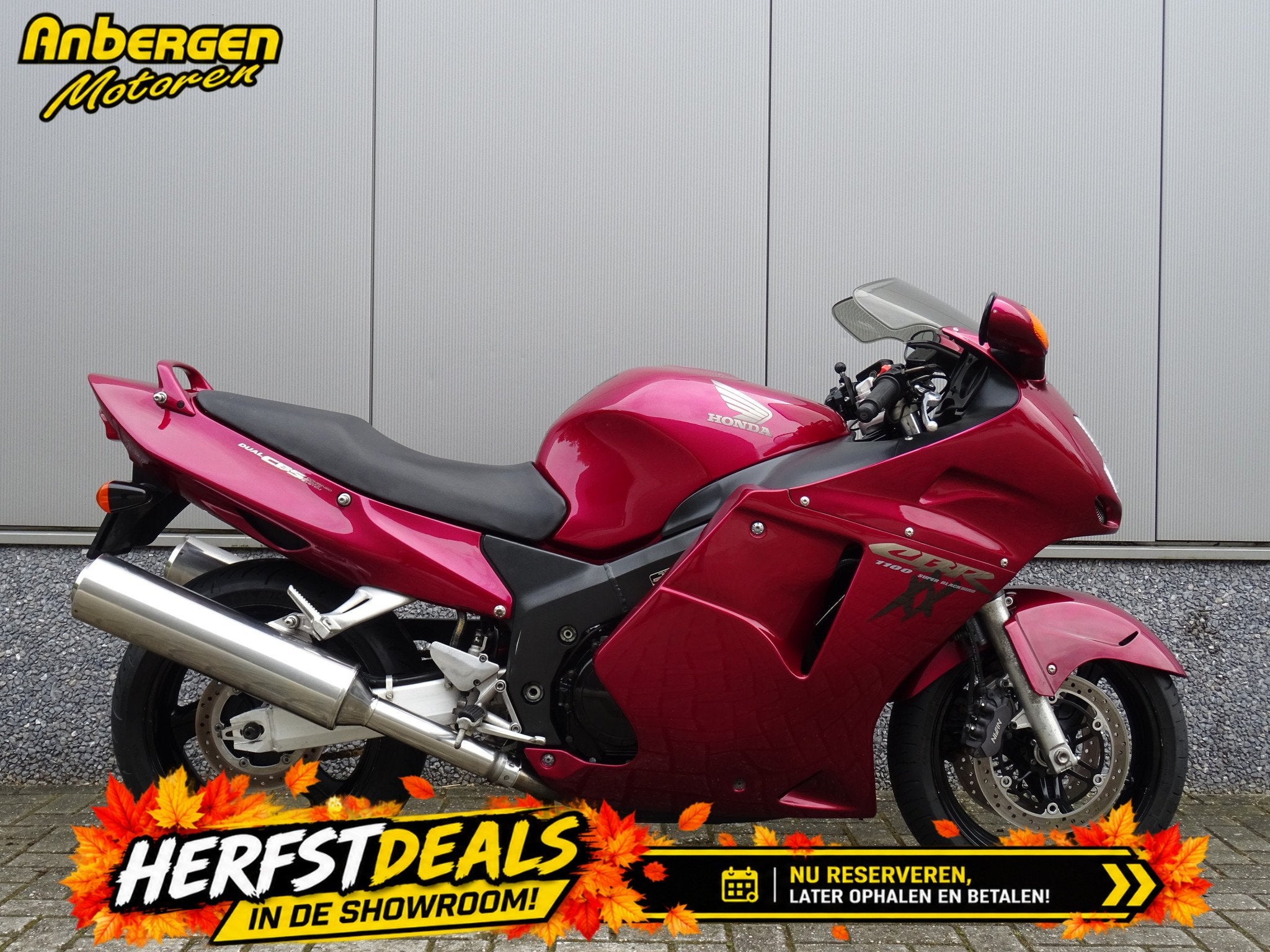 Honda CBR 1100 XX BLACKBIRD (bj 1997), Motoren, Sport, 1100 cc, Gebruikt, Bedrijf