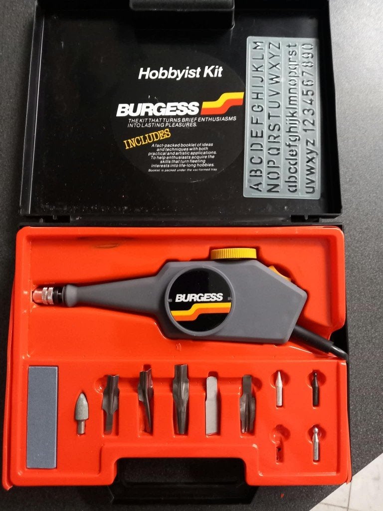 Burguss Graveer kit, Gereedschap of Toebehoren, Nieuw, Ophalen of Verzenden, Overige materialen