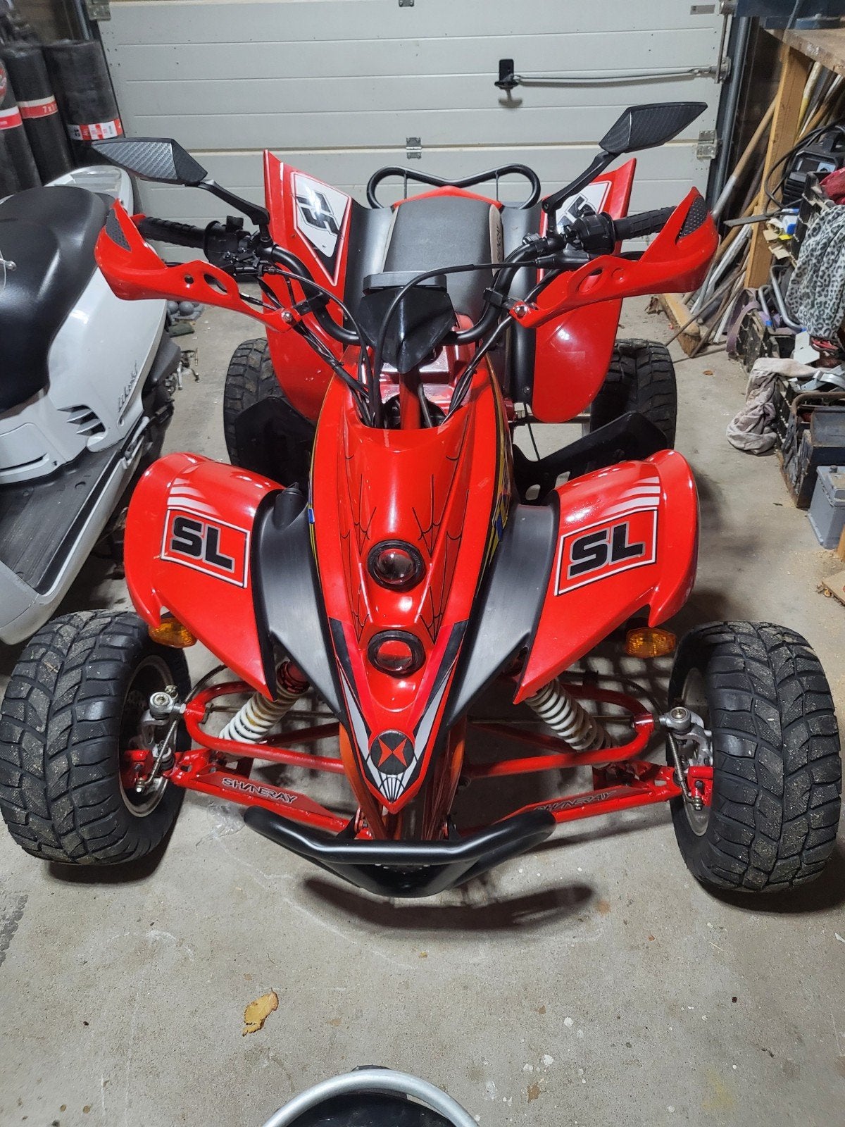 quad shinery 250 cc, 1 cilinder, 250 cc