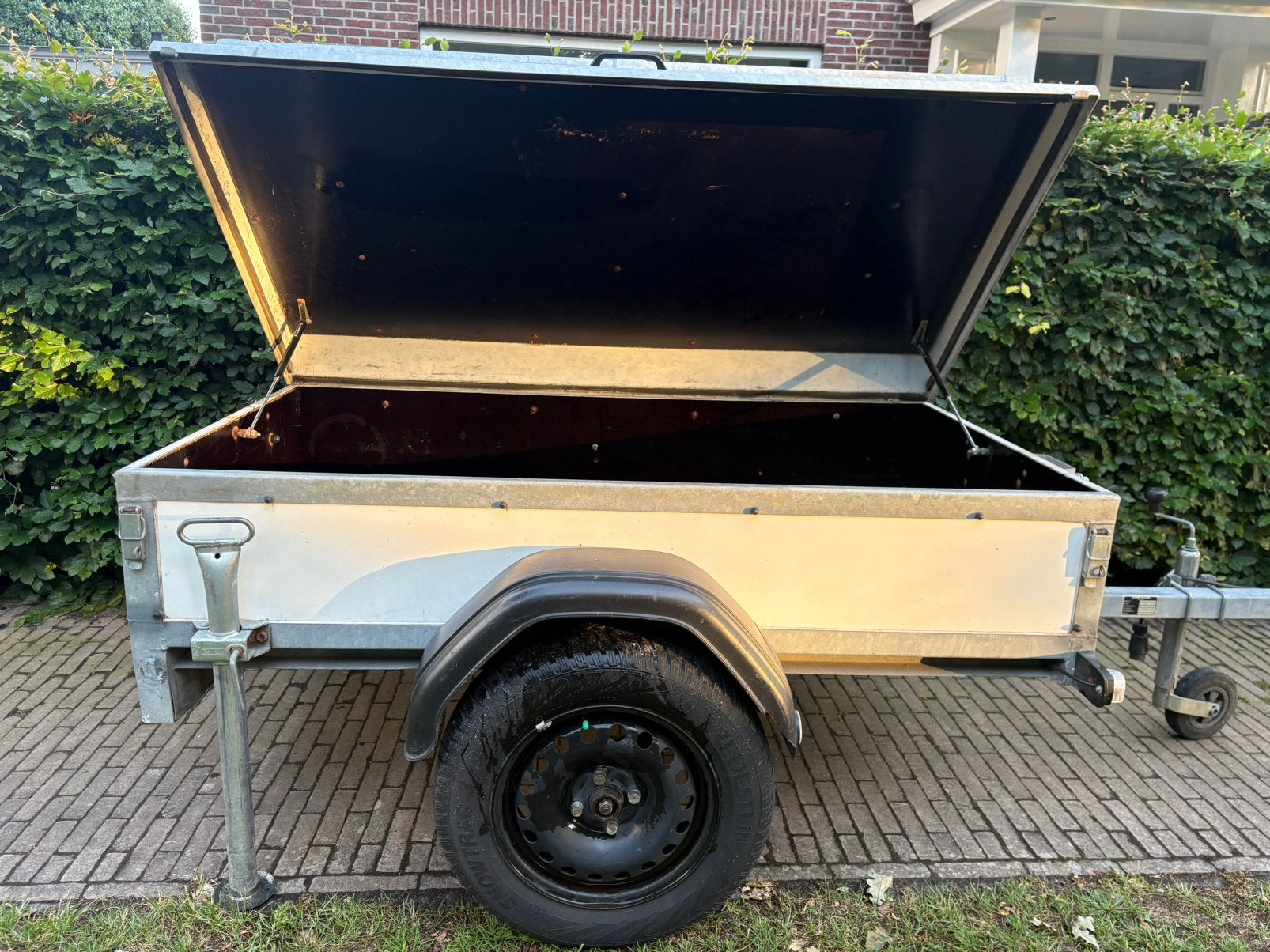 Powertrailer aanhanger, bagagewagen, Ophalen, Voor