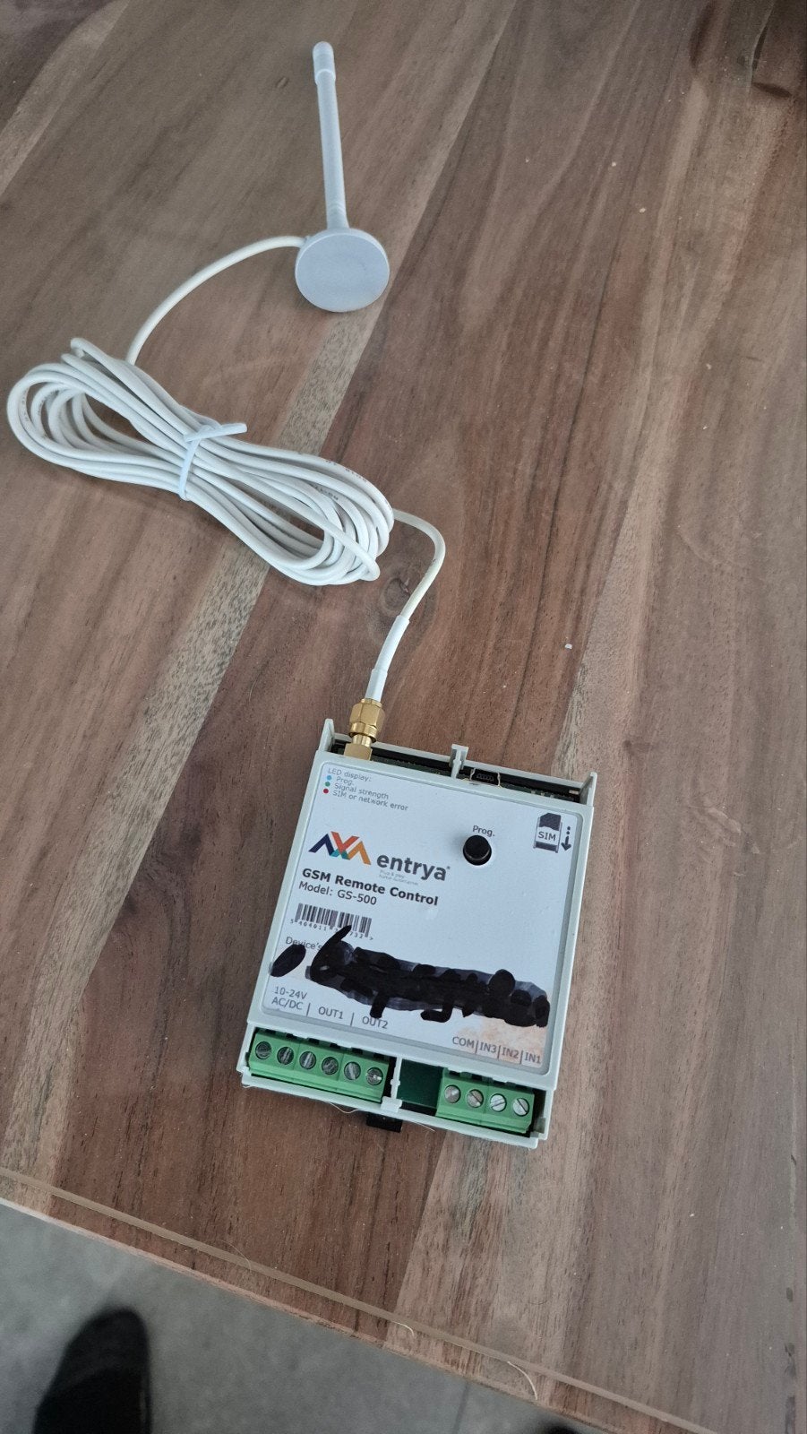 Poort  hek opener gsm remote control model gs-500, Ophalen