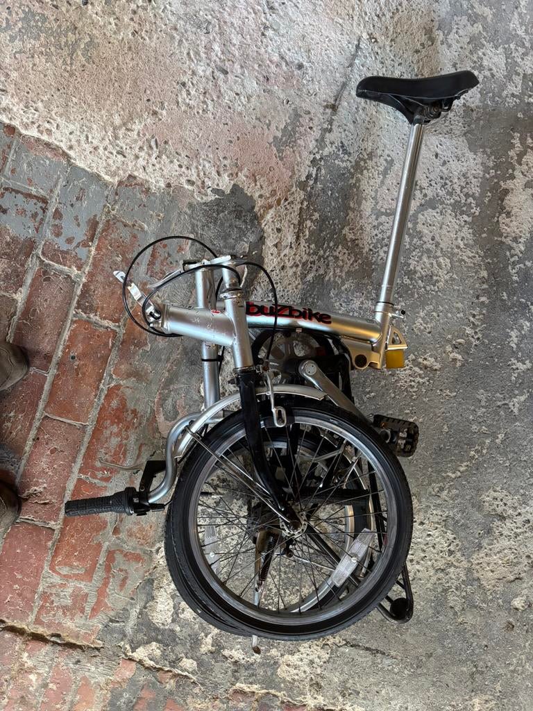 Buzz bike vouwfiets, Ophalen of Verzenden, Gebruikt, 16 tot 18 inch, Versnellingen