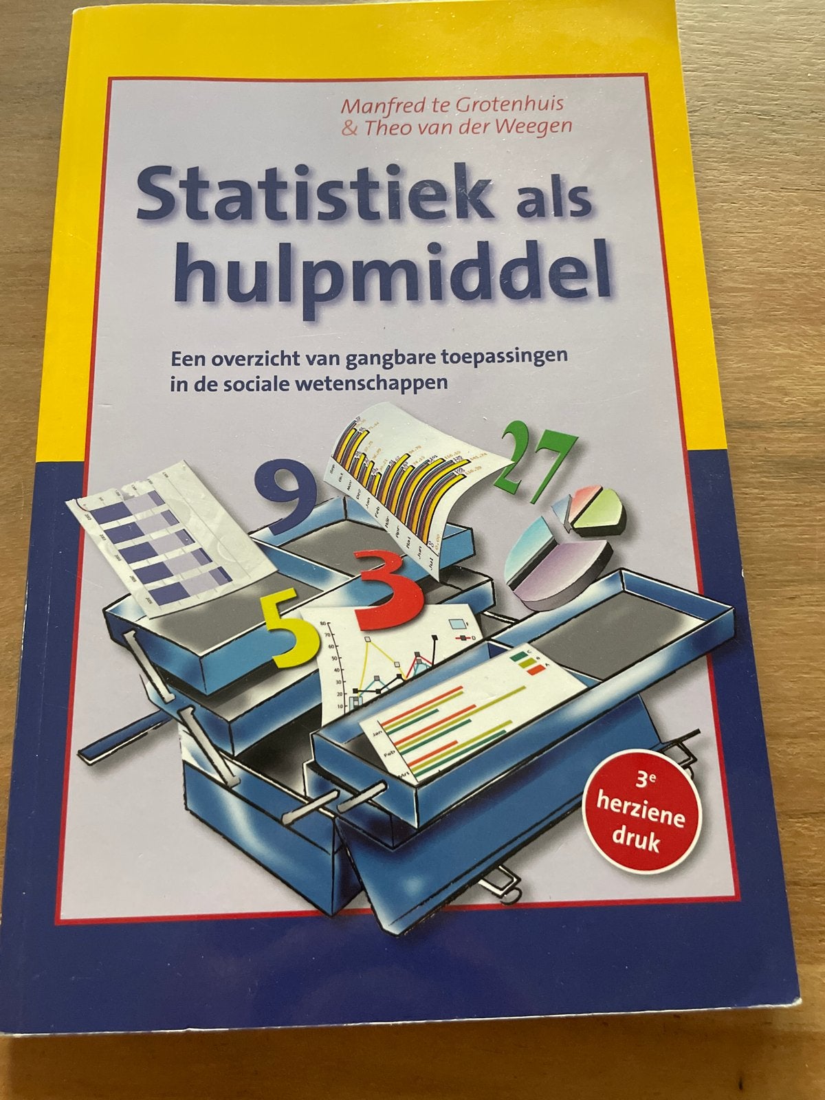Statistiek als hulpmiddel - 3e herziene druk, Ophalen of Verzenden, Gamma, Zo goed als nieuw, HBO