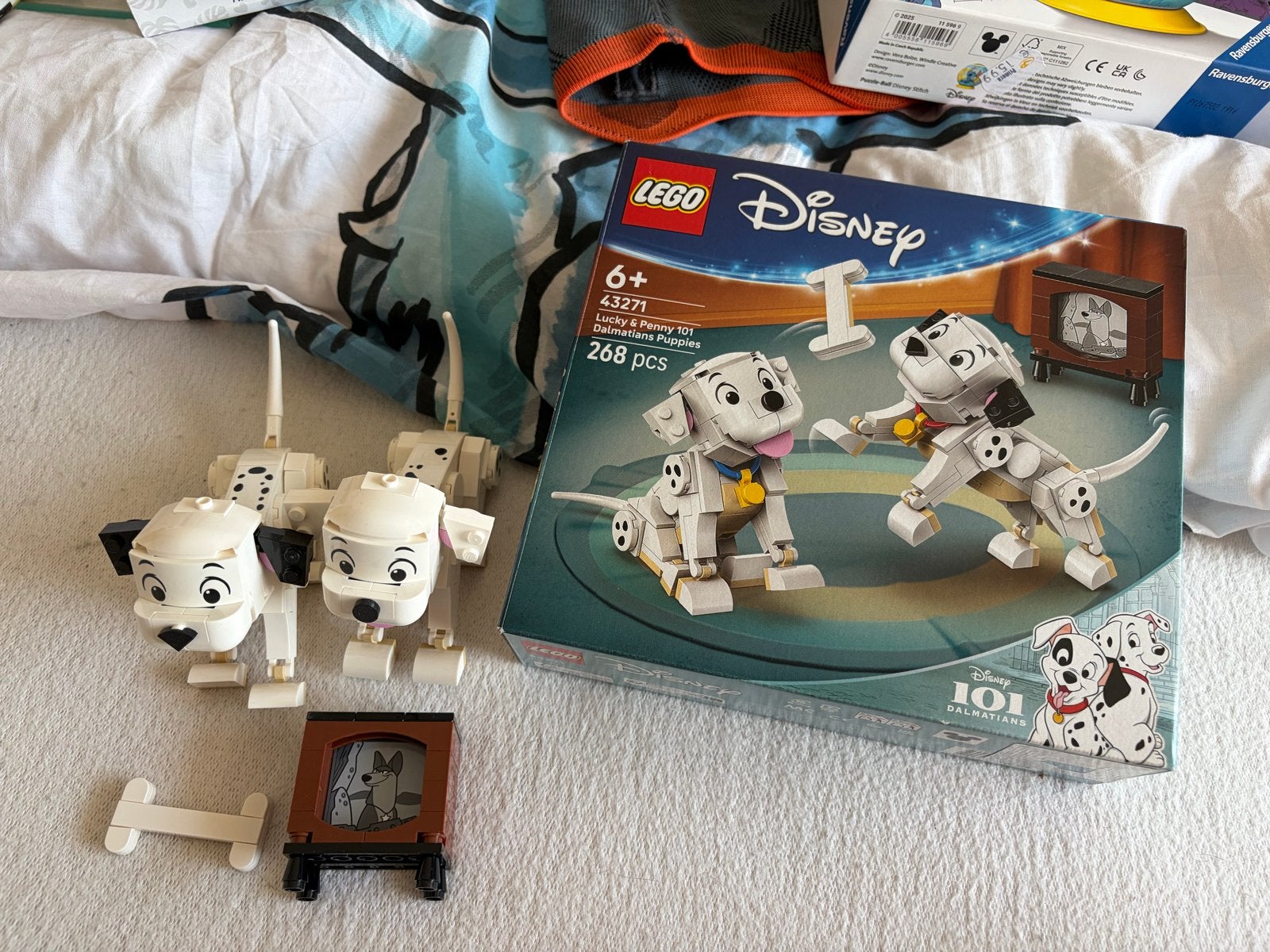 LEGO Disney 101 Dalmatiërs Puppy's Lucky & Penny 43271, Ophalen of Verzenden, Gebruikt
