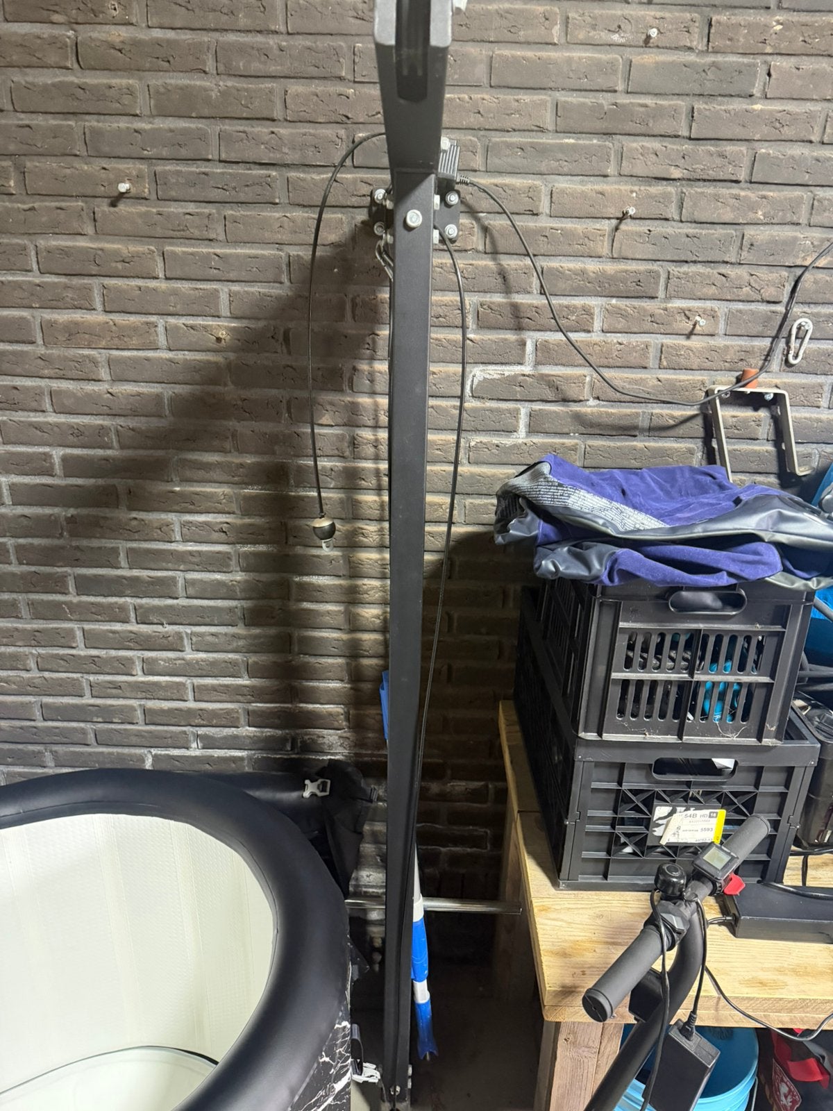 LAT PULLEY STATION WANDMONTAGE, Ophalen, Benen, Krachtstation, Zo goed als nieuw