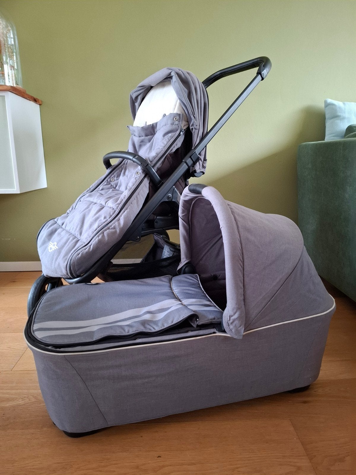 Easywalker Mosey Mini Edition kinderwagen, Gebruikt, Combiwagen, Met reiswieg, Ophalen