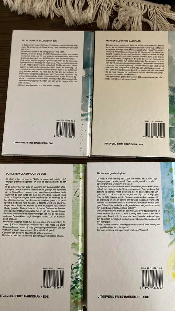 Zelfs de maan zal duister zijn  Joh.G. Veenhof zes, Boeken, Streekboeken en Streekromans, Ophalen of Verzenden, Zo goed als nieuw