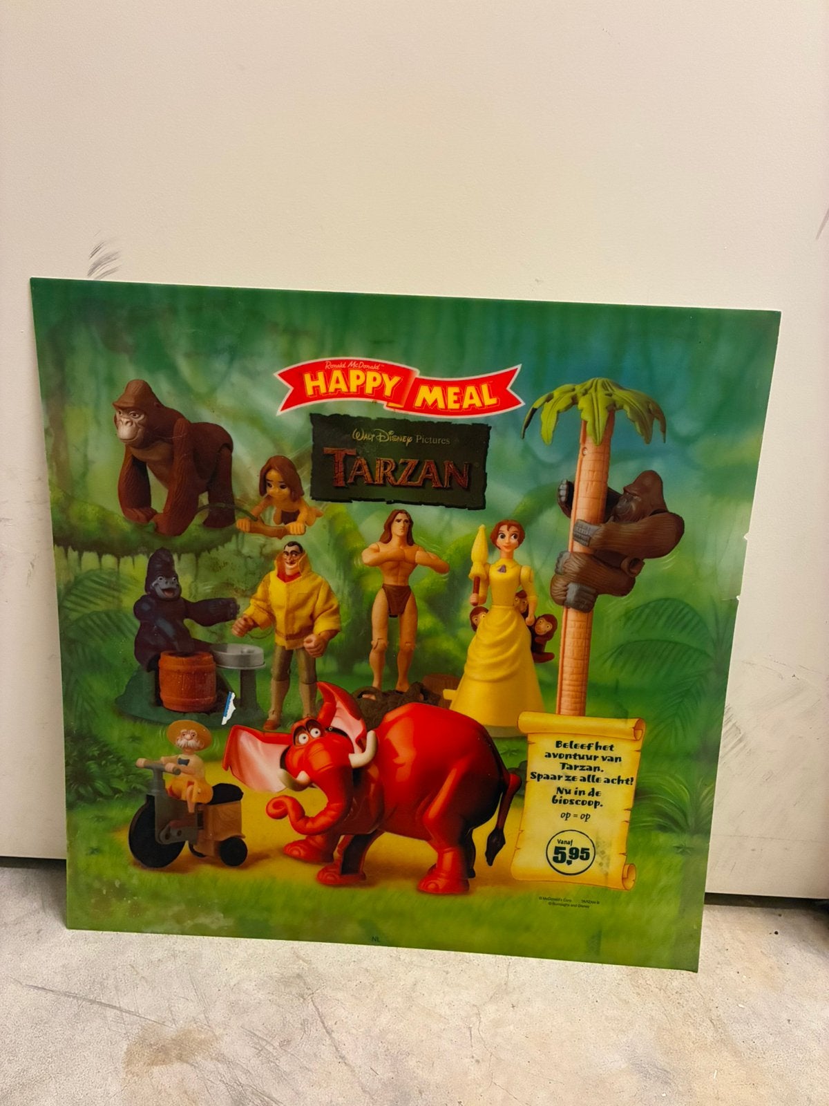 Originele Vintage McDonald’s Disney Translights, Ophalen of Verzenden, Overige figuren, Gebruikt, Beeldje of Figuurtje