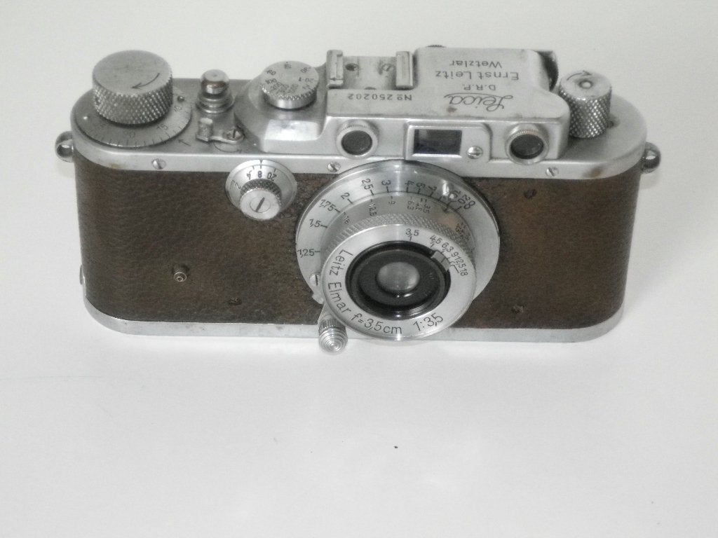 leitz leica iii met elmar3.5cm 1.3.5, Ophalen of Verzenden, Gebruikt, Compact, Leica