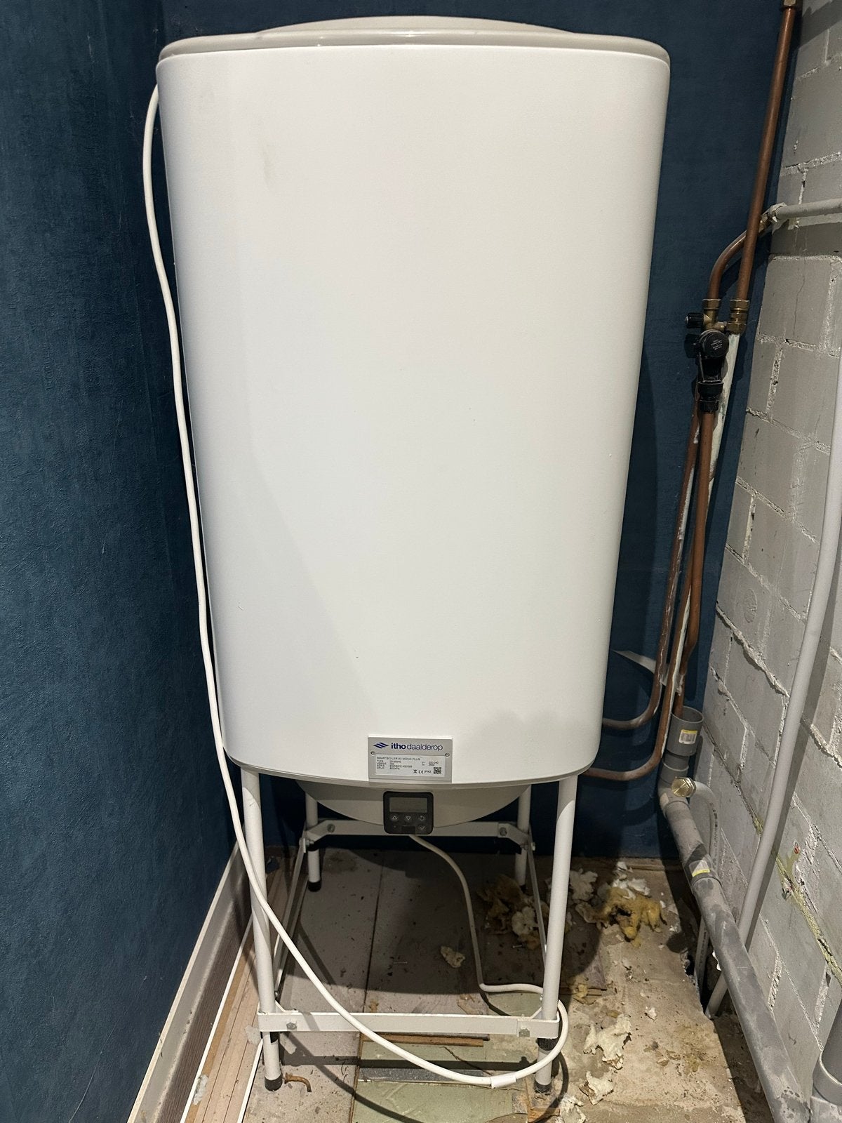 Itho Daalderop 80L Smart Boiler Mono Plus met standaard, Ophalen, 20 tot 100 liter, Boiler, Minder dan 3 jaar oud