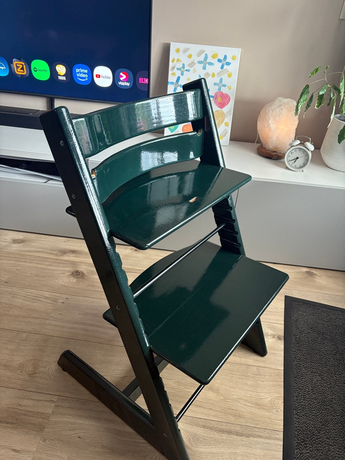 Stokke tripp trapp meegroei stoel, Kinderen en Baby's, Kinderstoelen, Ophalen, Zo goed als nieuw, Meegroeistoel