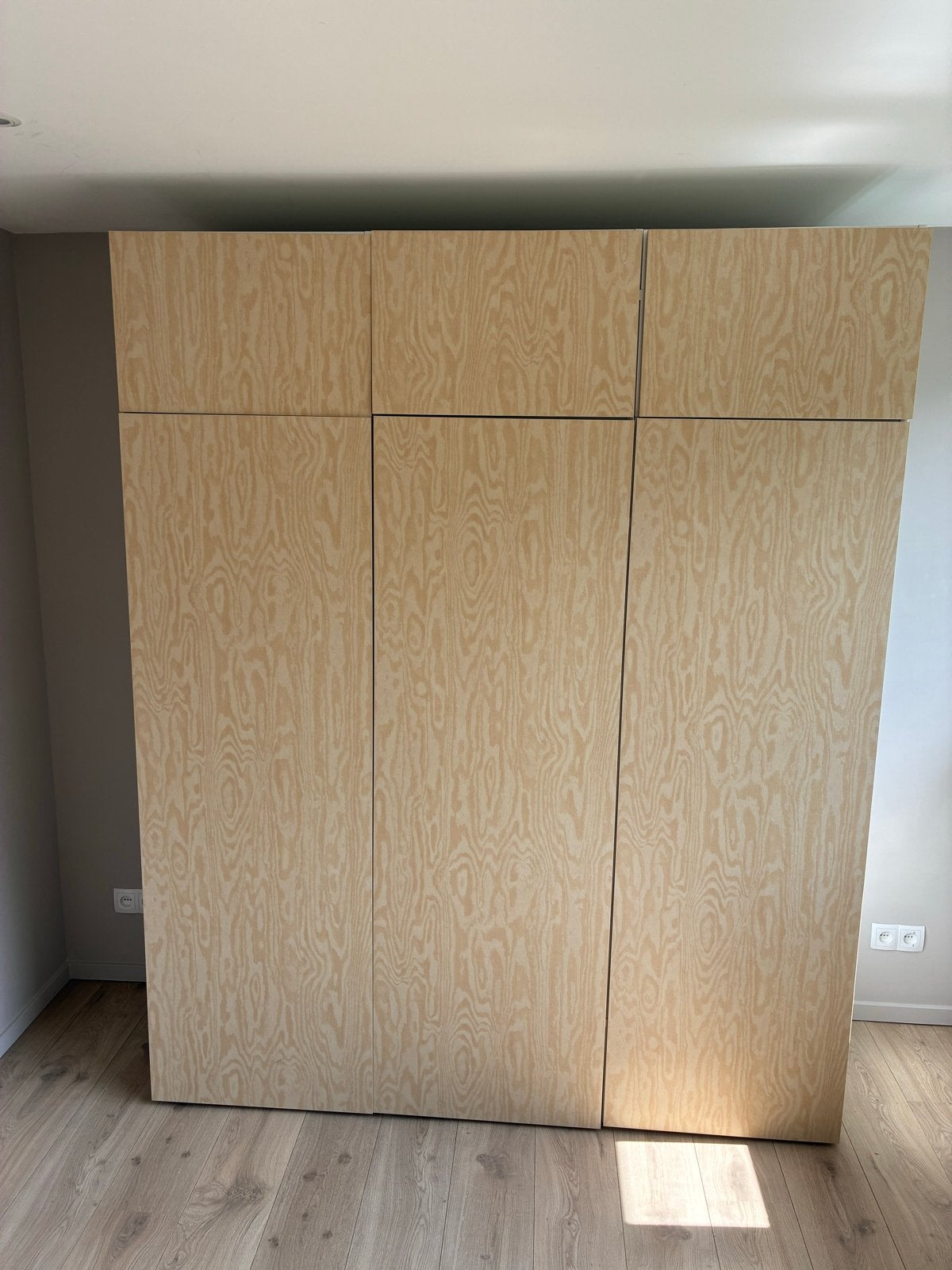 IKEA Platsa Kast met deuren en planken, Ophalen, 200 cm of meer, 150 tot 200 cm, Zo goed als nieuw