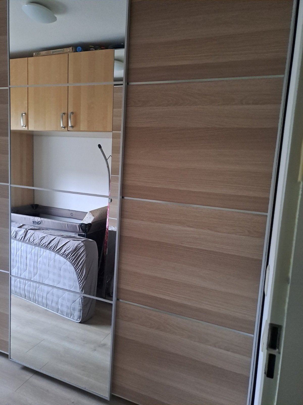 IKEA Pax Kast met Schuifdeuren en Spiegels, Huis en Inrichting, Gebruikt, Modern, functioneel, 150 tot 200 cm, 50 tot 75 cm