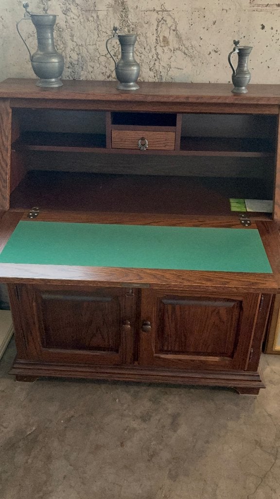 Secretaire  B 95 x H 110 x D 35 cm, Ophalen, Zo goed als nieuw