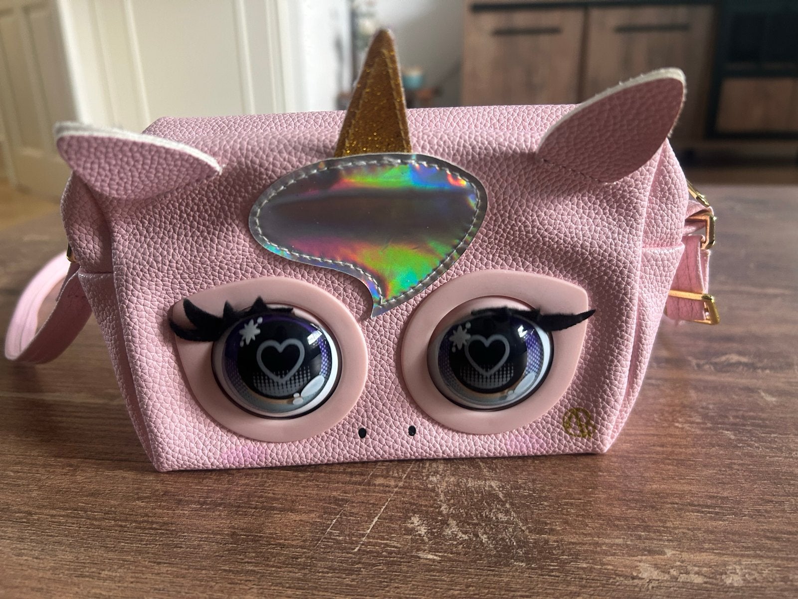 Purse pets interactief tasje voor kinderen, Ophalen of Verzenden, Zo goed als nieuw, Roze, Schoudertasje