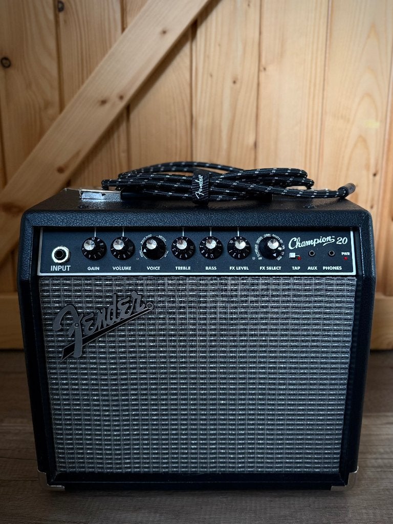 Fender Champion 20 gitaarversterker, Ophalen, Nieuw, Gitaar, Minder dan 50 watt