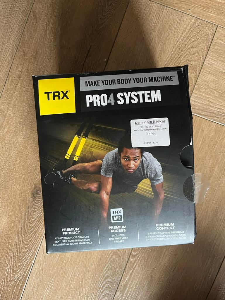 Nieuw TRX Pro 4 Systeem - Complete Suspension Trainer, Sport en Fitness, Fitnessmaterialen, Ophalen, Nieuw, Armen, Overige typen