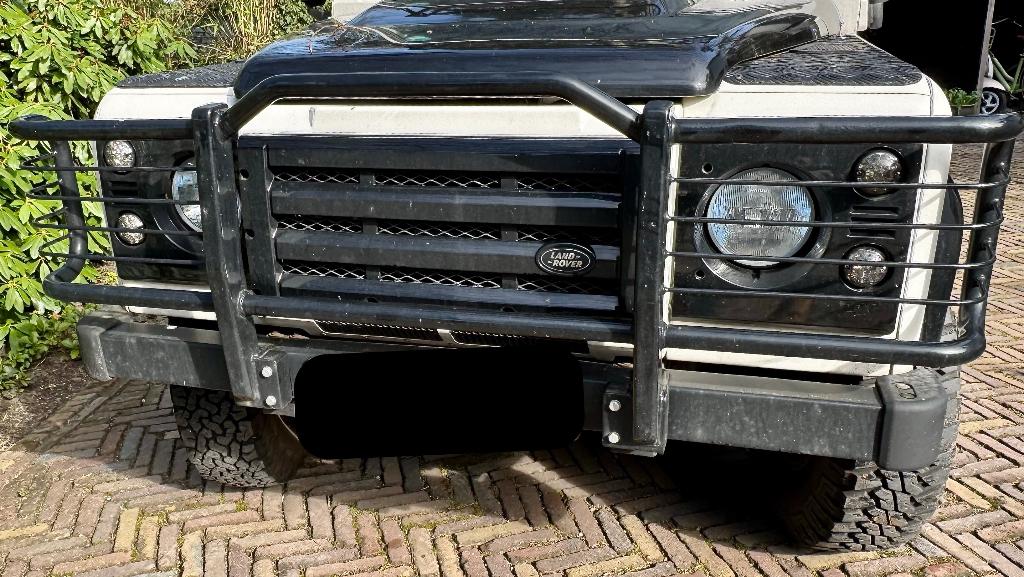 Landrover Defender 110 Roofrack met trap / Bullbar, Ophalen, Gebruikt, Land Rover