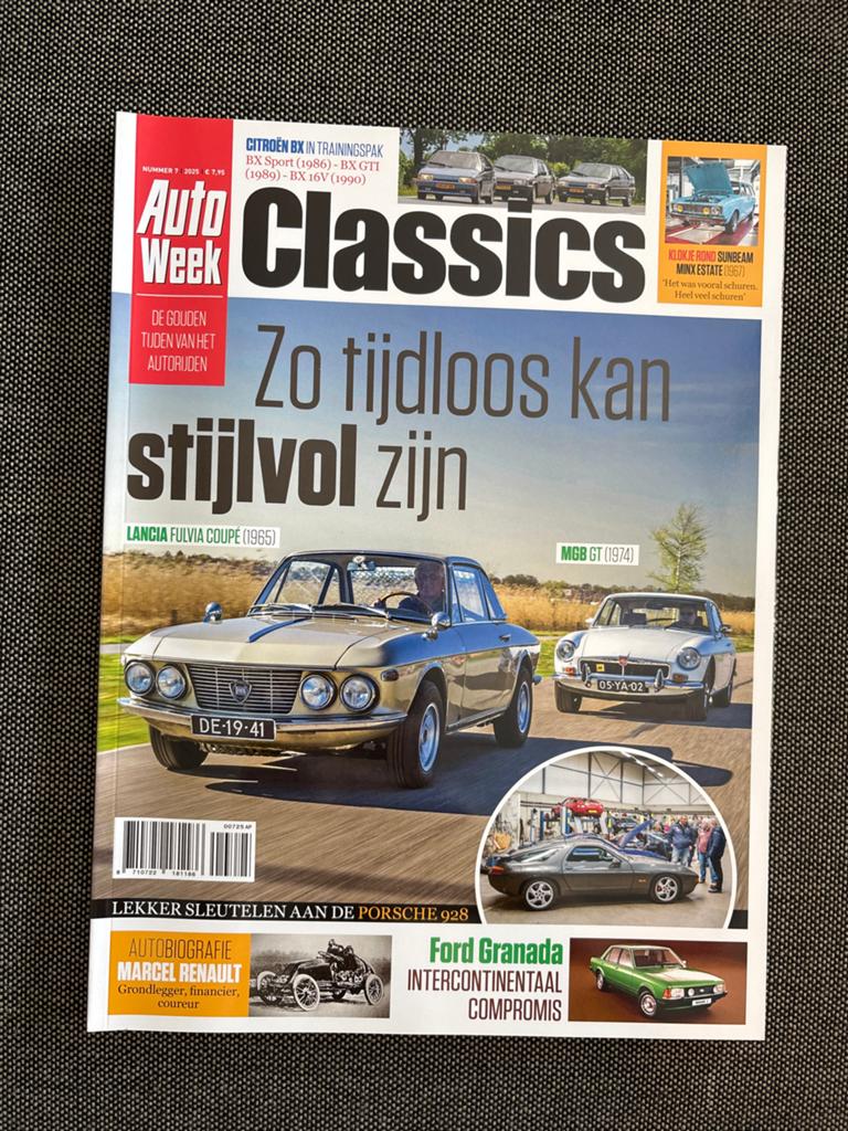 AutoWeek Classics: Zo tijdloos kan stijlvol zijn (Nr. 7, 202, Ophalen of Verzenden, Nieuw, Algemeen
