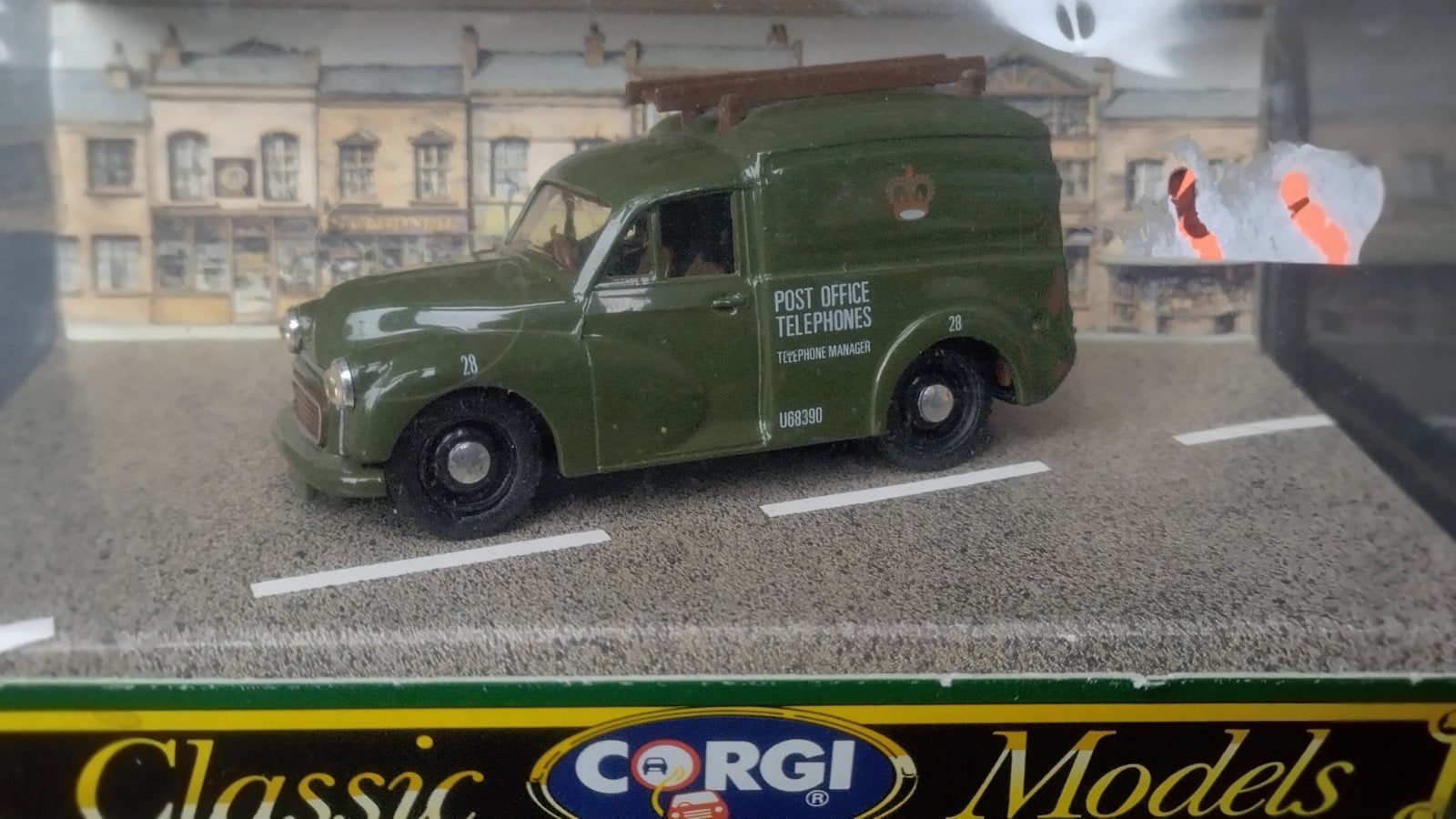Morris Minor Van post office Telephones 1:43 Corgi Pol, Corgi, Auto, ., Nieuw