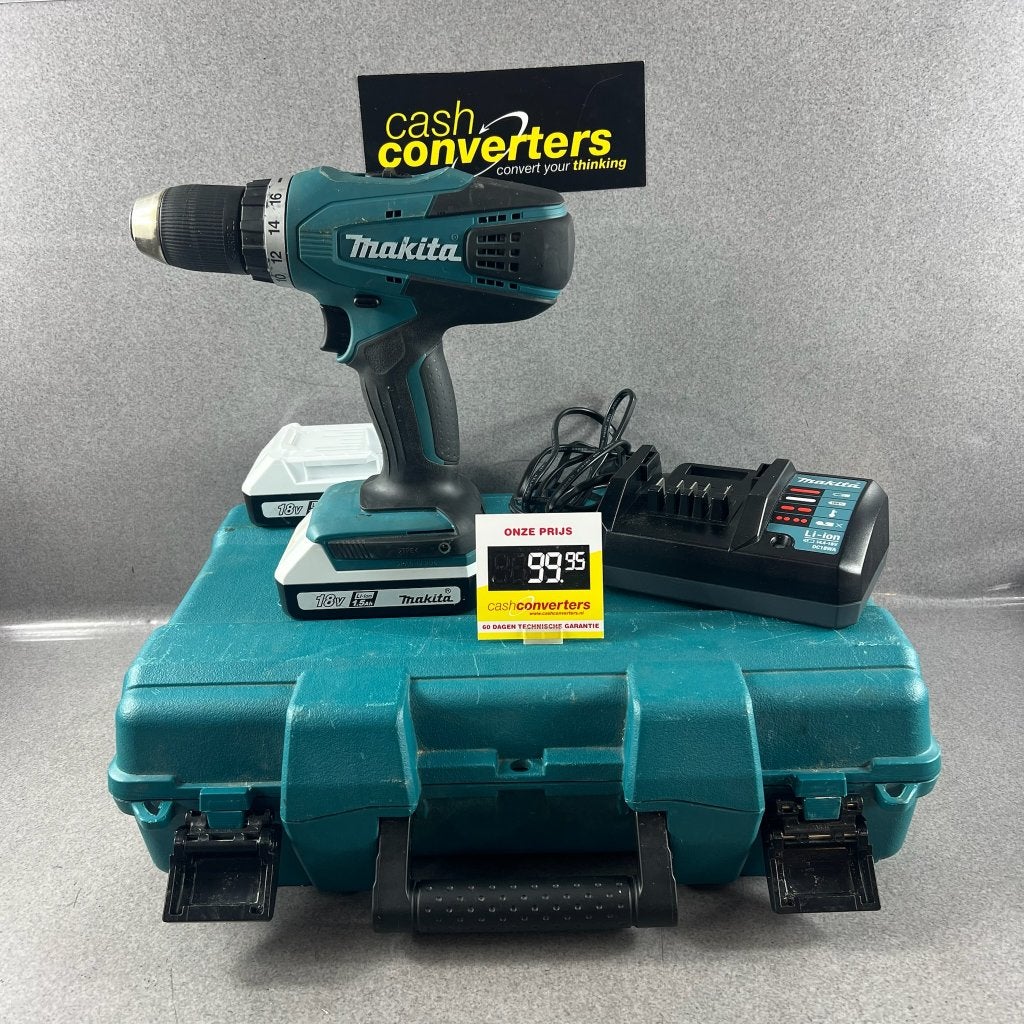 Makita DF457 Accu Schroeftol | koffer | 414156, Boormachine, Gebruikt, Variabele snelheid, Ophalen of Verzenden