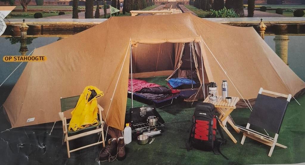 Carl Denig Hercules tent met alle opties, Caravans en Kamperen, Ophalen, Gebruikt, Tot en met 4
