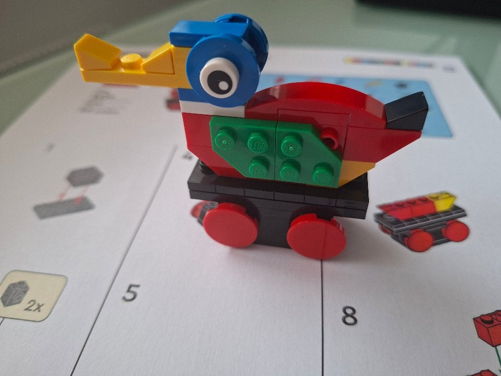 🦆🧱 Unieke LEGO® Eend – Een Stukje LEGO Geschiedenis! 🧱🦆, Ophalen, Overige thema's, Lego, Compleet