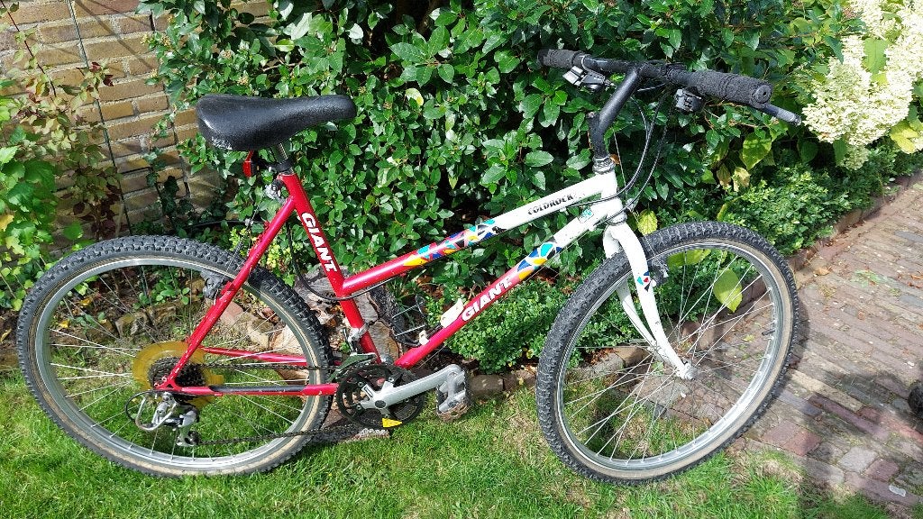 Giant Coldrock Mountainbike - Vintage, Gebruikt, 49 tot 53 cm, Geen vering, Heren