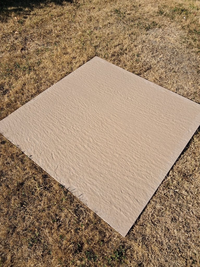 Keramiek Tegels 1200x1000x10 mm Light Stone, Tuin en Terras, Tegels en Klinkers, Ophalen, Keramiek, Nieuw, 10 m² of meer