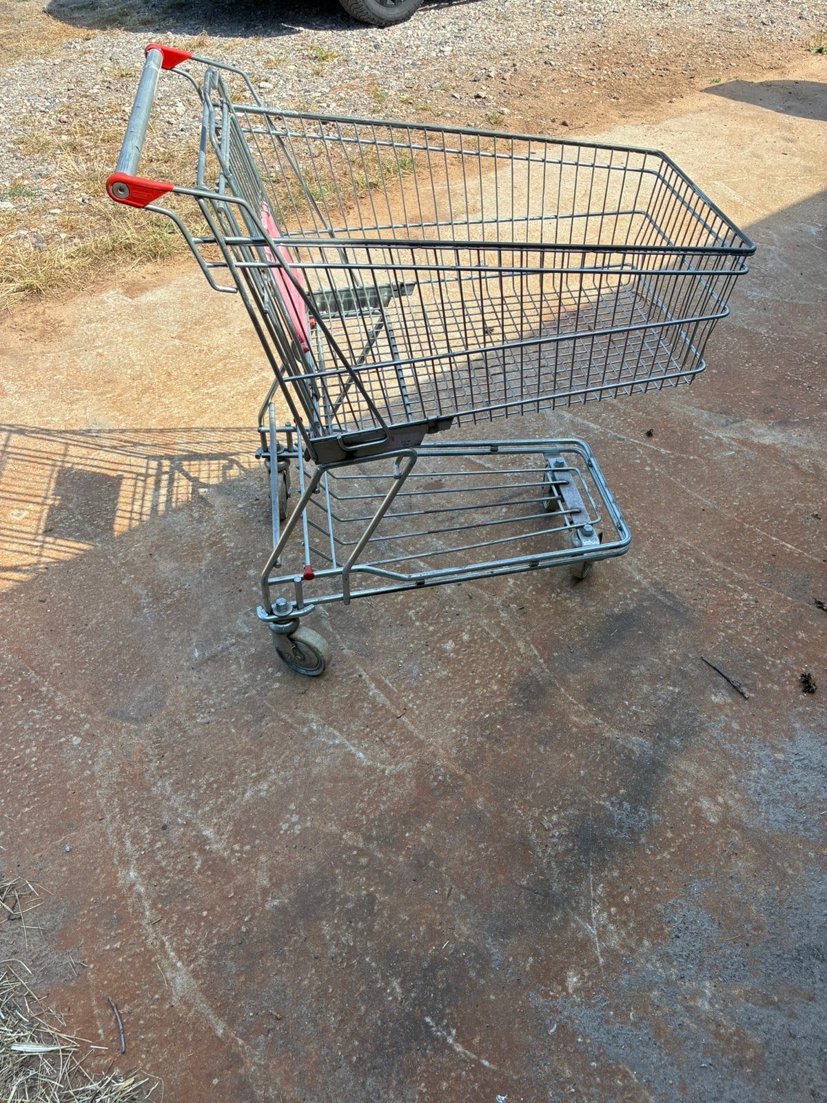 winkelwagentje winkelkar, Ophalen of Verzenden, Zo goed als nieuw, Steekwagen