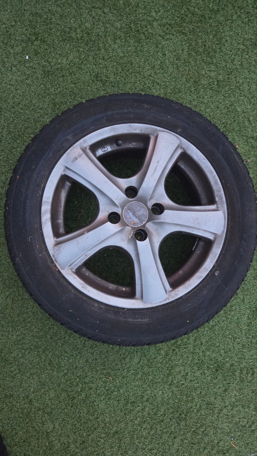 Winterbanden 195/55/R16 met velgen 4x100 Renault Clio IV, Auto-onderdelen, Banden en Velgen, Ophalen, Gebruikt, 16 inch, YuNa Wrap & Tint