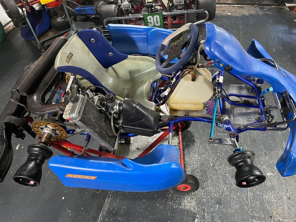 Energy kart met Rotax max Senior motor, Ophalen, Gebruikt, Kart