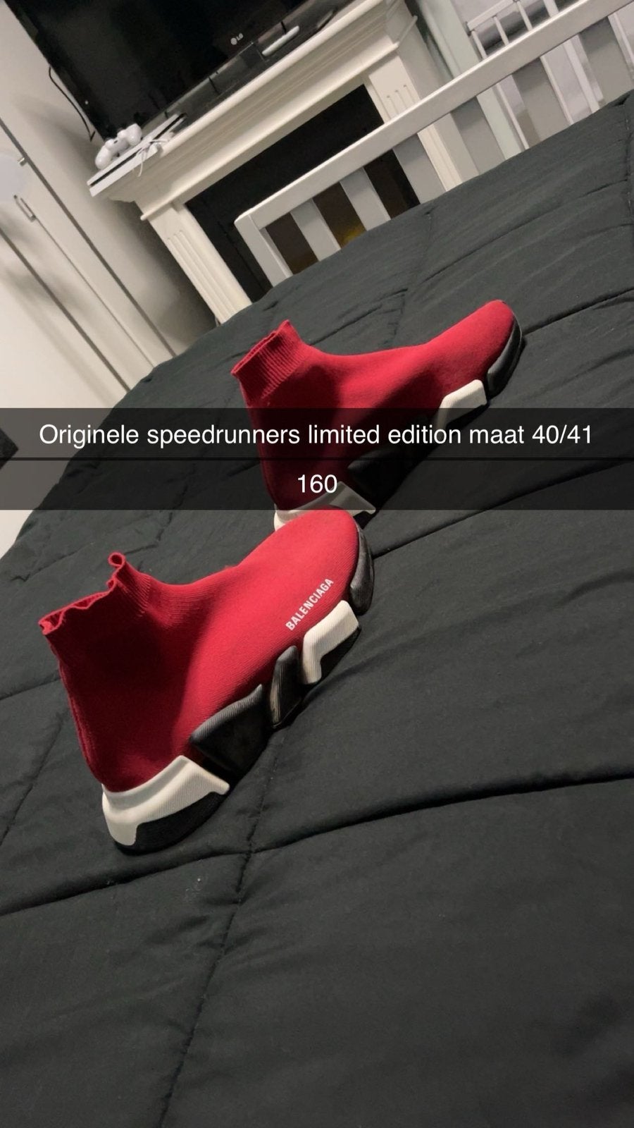 Balenciaga speeddunner 2.0 maat 40/41, Ophalen, Zo goed als nieuw, Gewone step