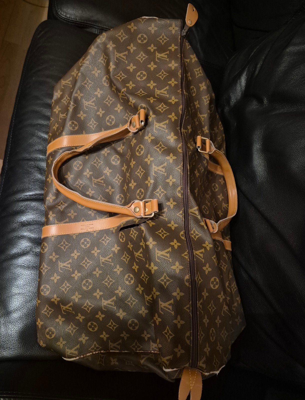 Louis Vuitton reistas voor de liefhebber, Ophalen, Bruin, 30 cm of meer, Minder dan 35 cm