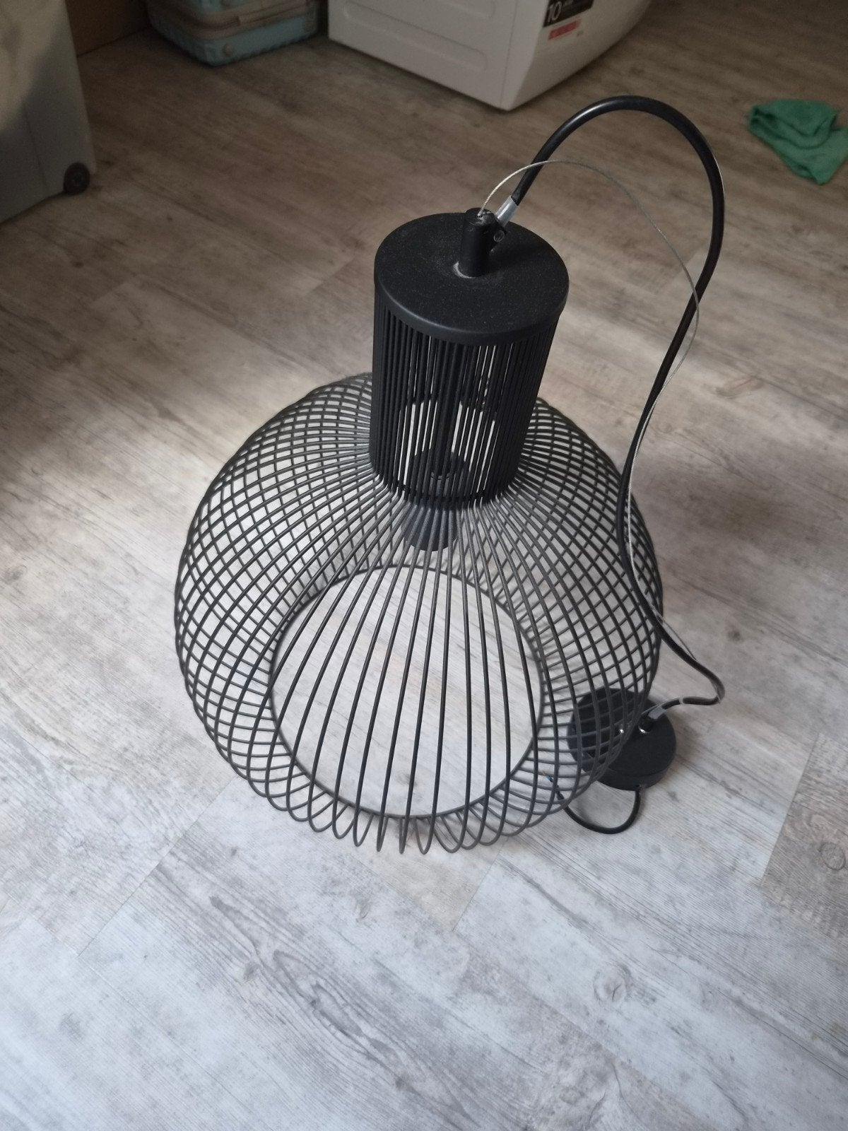 Industriële hanglamp - Zo goed als nieuw, Zo goed als nieuw, Metaal, Industrieel, E27 (groot)
