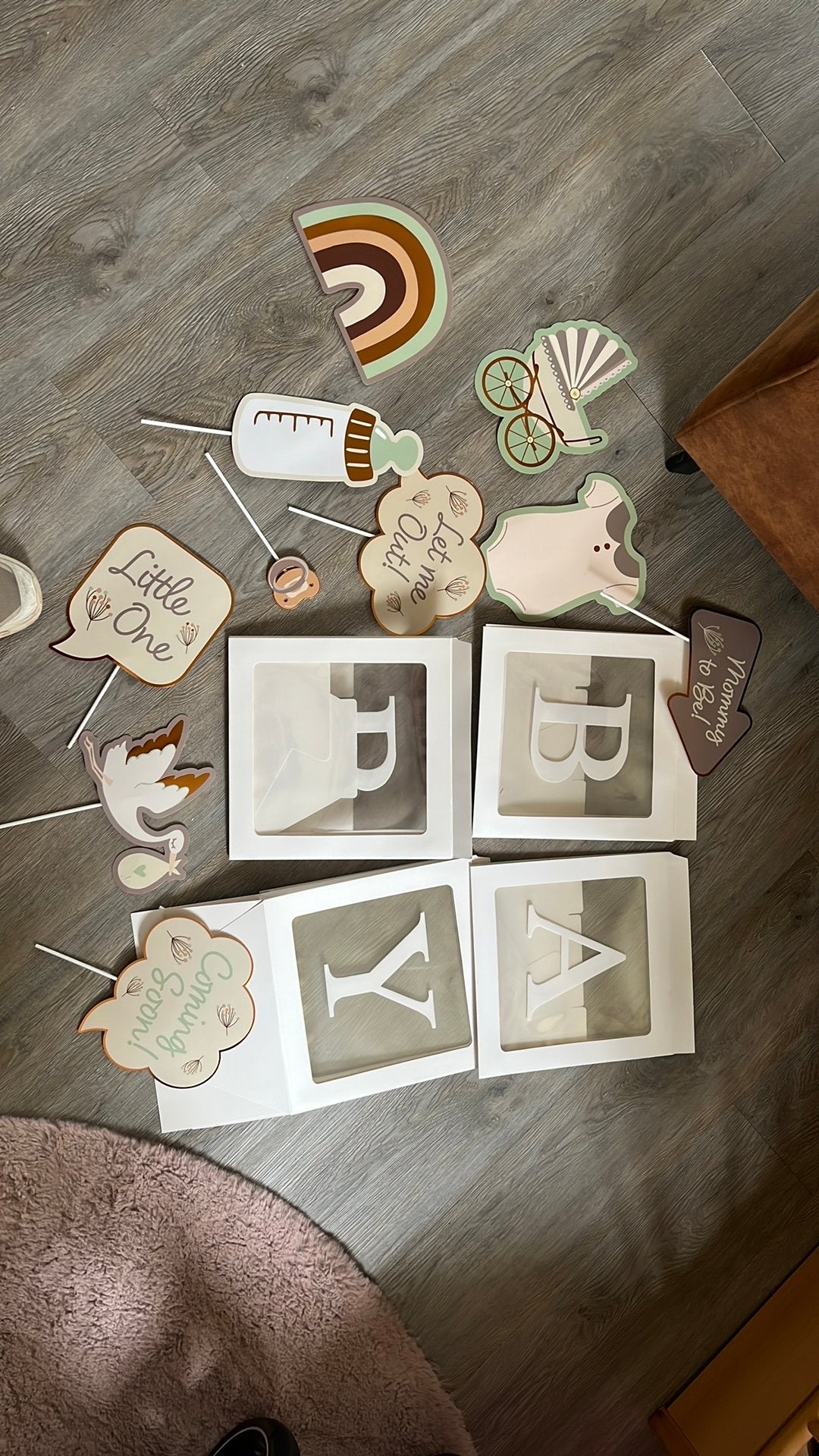 Baby shower versiering gratis!, Ophalen, Zo goed als nieuw