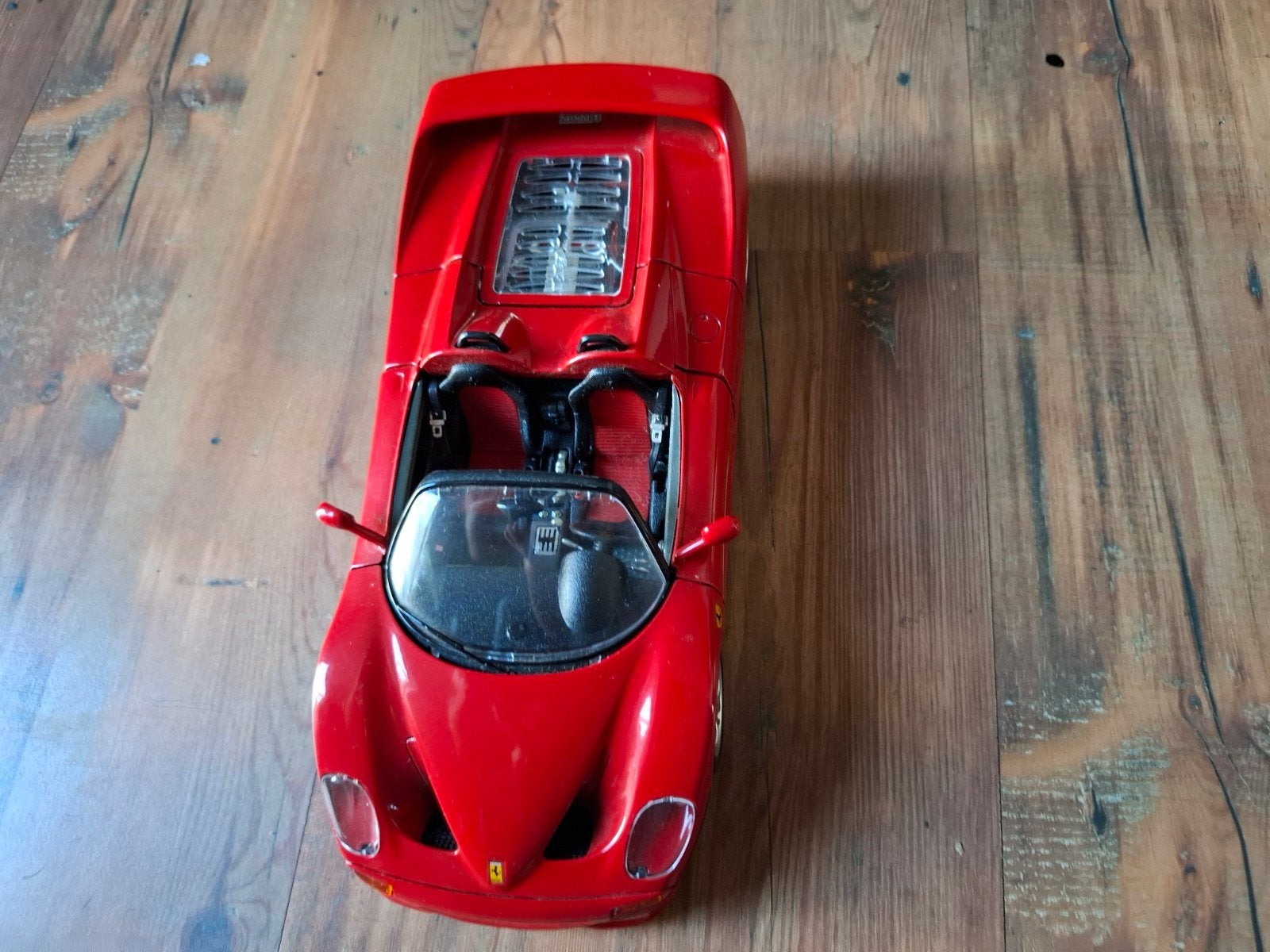 Rode Ferrari F50 modelauto - Schaalmodel, Overige merken, Auto, 1:32 tot 1:50, Ophalen of Verzenden