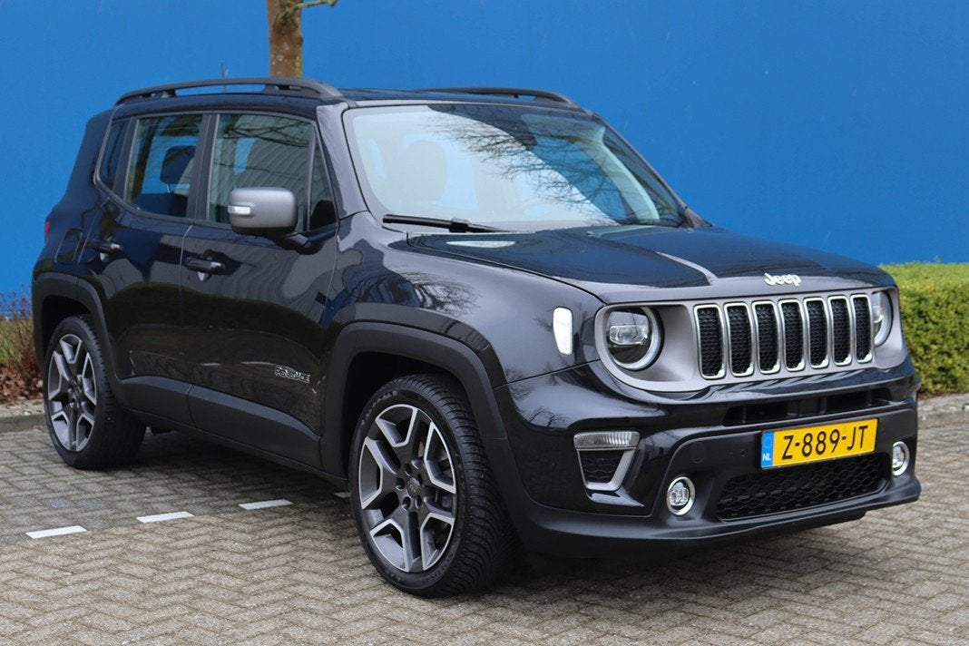 Jeep Renegade 1.3T Limited - Automaat, Auto's, Jeep, Dealer onderhouden, Stof, Gebruikt, 4 cilinders