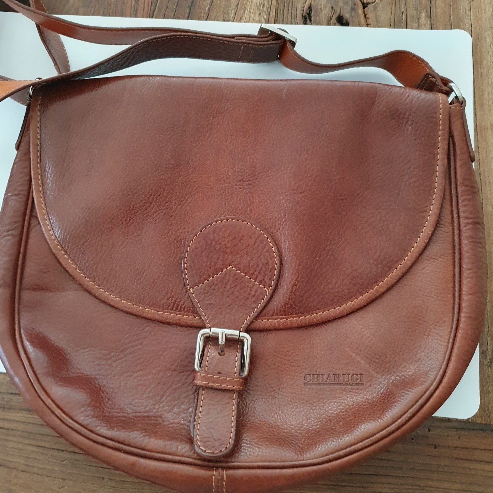 Mooie tas Zonder Gebruikerssporen, Ophalen of Verzenden, Bruin, Handtas