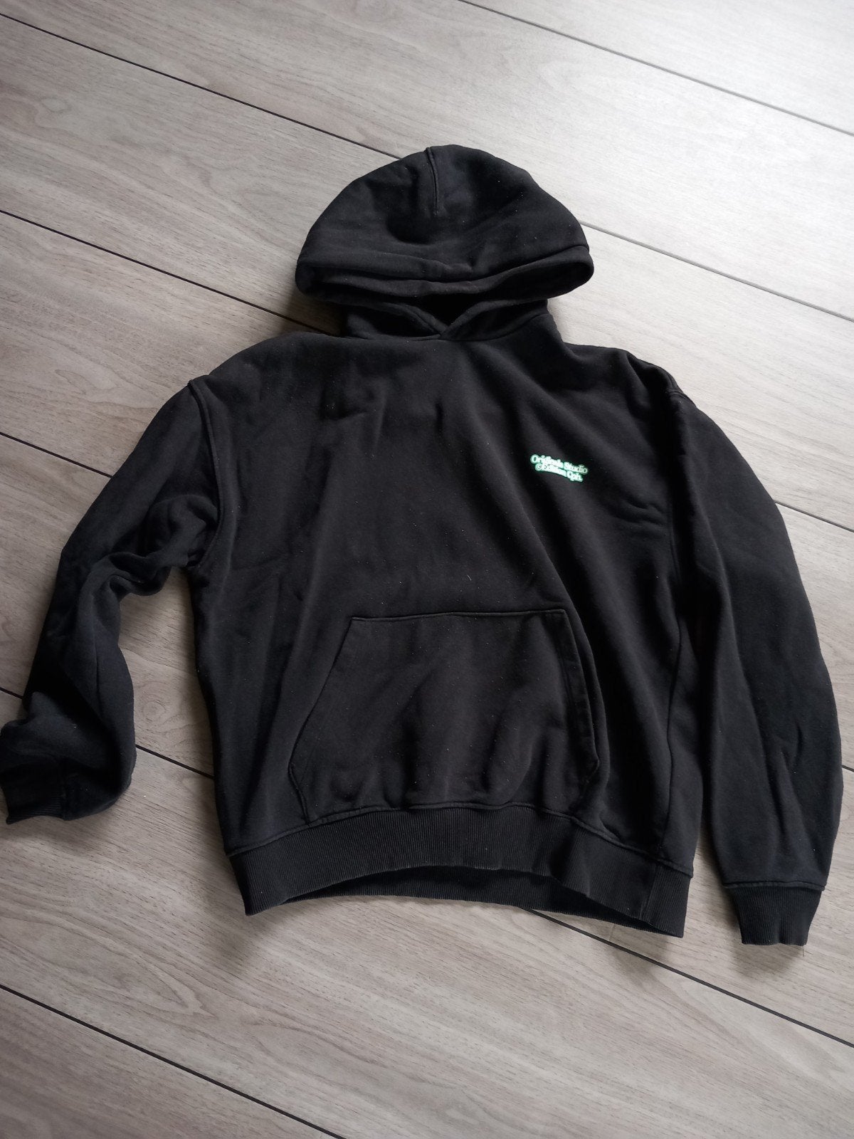 Jack & Jones Originals Studio Hoodie Zwart Maat S, Ophalen of Verzenden