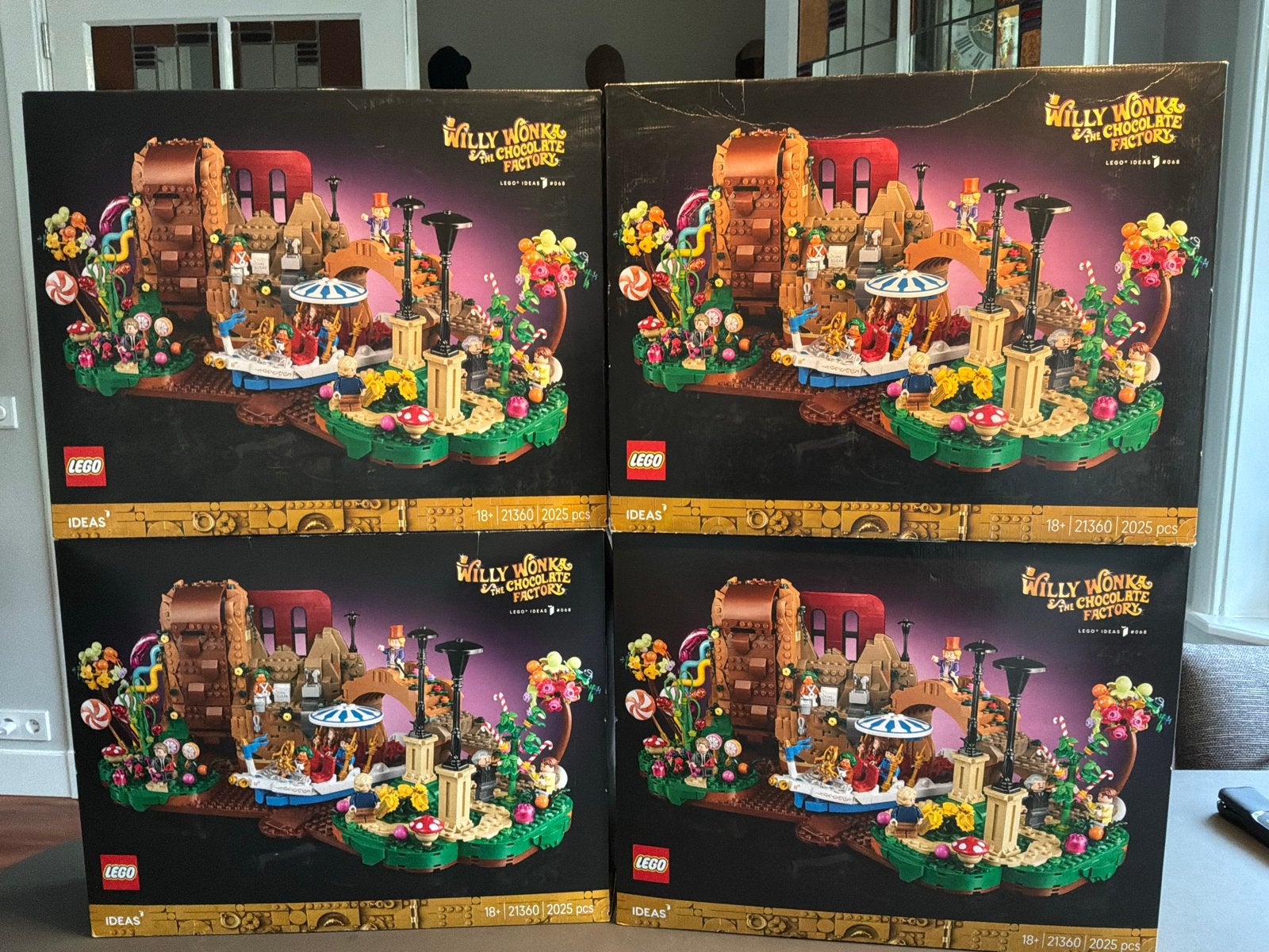 Lego Ideas 21360 Willy Wonka & The Chocolate Factory NIEUW, Lego, Nieuw, Ophalen of Verzenden, Ideas