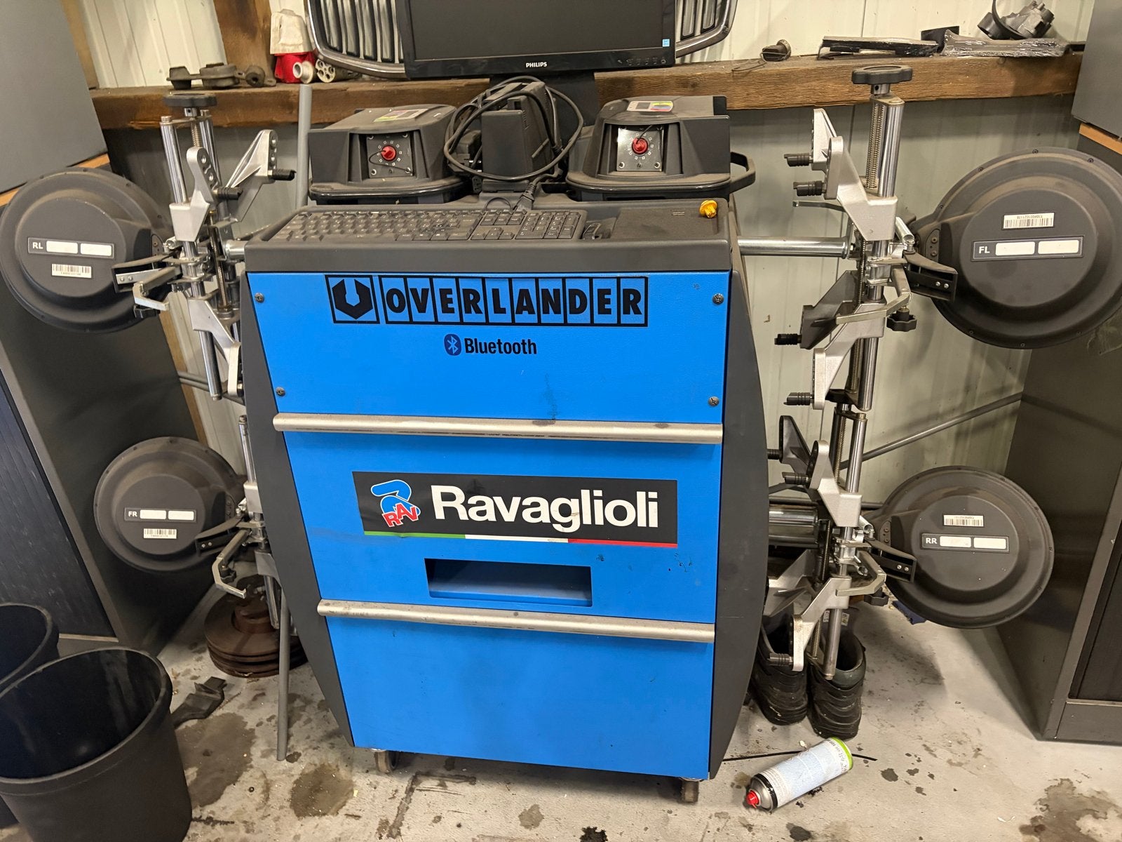 Ravaglioli RAVTD3000SP Overlander Bluetooth Uitlijner, Ophalen of Verzenden, Gebruikt