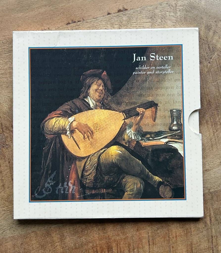 Zilveren Jan Steen munt, Ophalen of Verzenden, Koningin Beatrix, Overige waardes