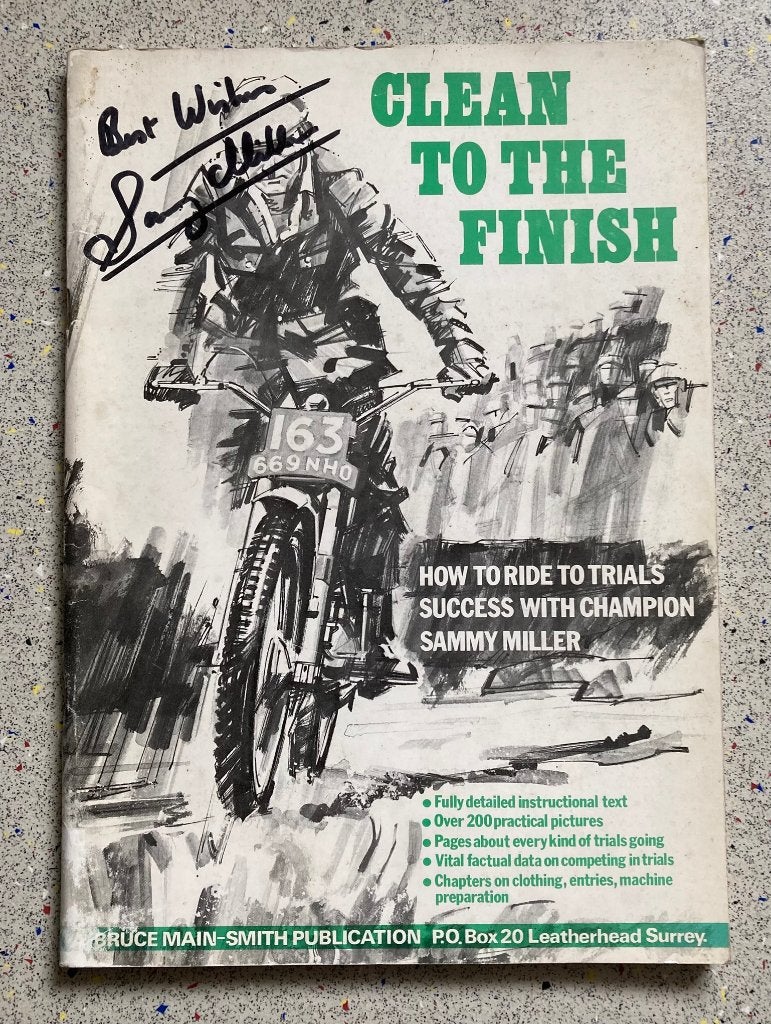 Clean to the Finish: Trials Succes met Sammy Miller, Boeken, Motoren, Verzenden, Zo goed als nieuw, Sammy Miller, Algemeen
