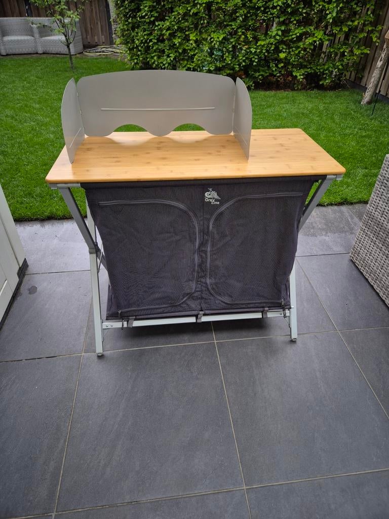 Defa Grey Line Folding camping keuken, Ophalen, Campingkast
