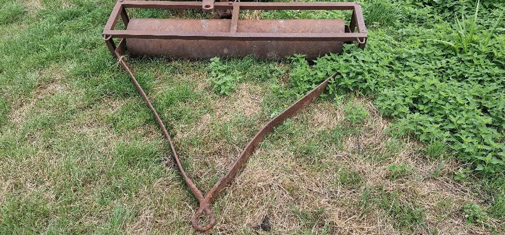 Landrol van beton en ijzer, Ophalen, Veehouderij, Oogstmachine