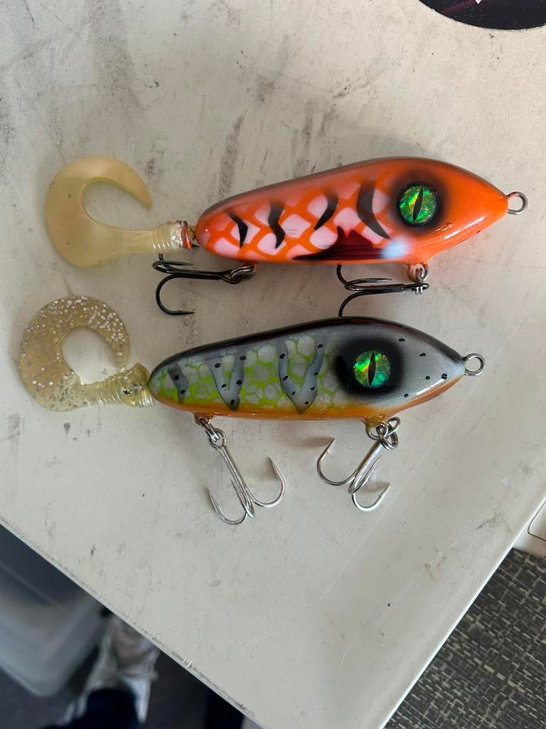 Abu Garcia Svartzonkers REPAINT, Ophalen of Verzenden, Zo goed als nieuw, Overige typen